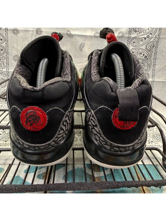 Nike Air Jordan Spizike Low Mens Size 6.5Y Black Varsity Red Sneakers FQ3950-060 main image 8